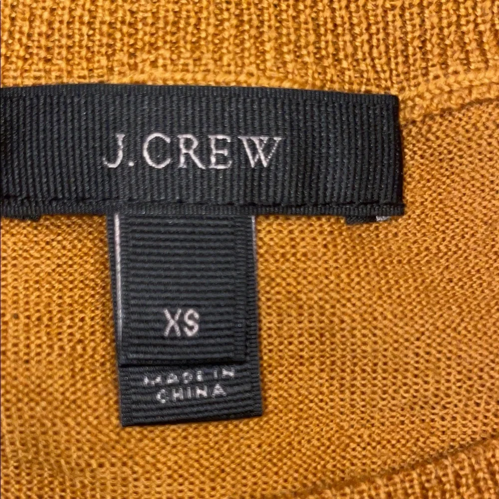 J. Crew Wool Women's Tan Crew Neck Sweater